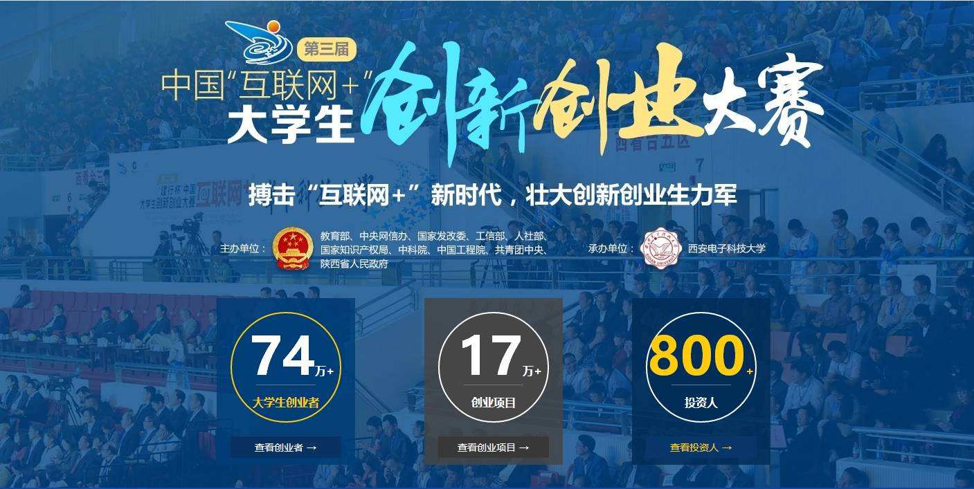 第五届中国“互联网+”大学生创新创业大赛总决赛开幕 第五届中国“互联网+”大学生创新创业大赛总决赛开幕
