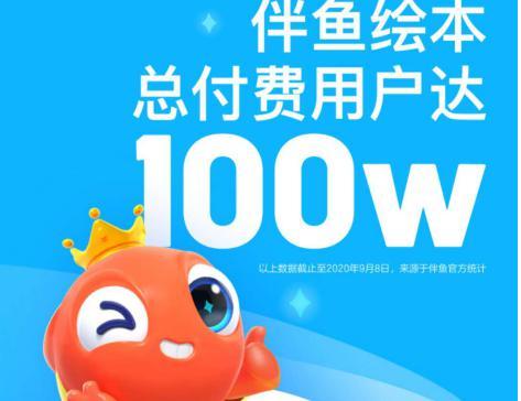 绘本付费用户超100万 伴鱼产品竞争力持续增强