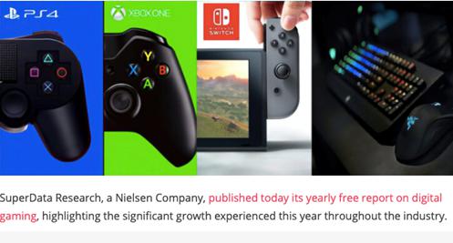 SuperData:2020年电子游戏市场同比增12%,高端细分增28% SuperData:2020年电子游戏市场同比增12%,高端细分增28%