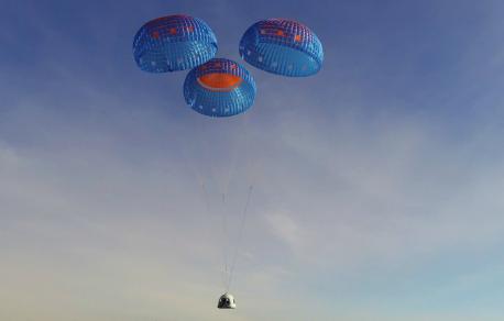 蓝色起源“新谢泼德”试飞 宣称四月执行载人飞行 蓝色起源“新谢泼德”试飞 宣称四月执行载人飞行