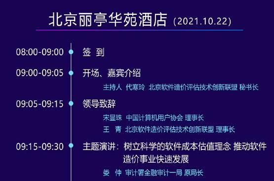 2021(第六届)中国软件估算大会即将开幕 2021(第六届)中国软件估算大会即将开幕