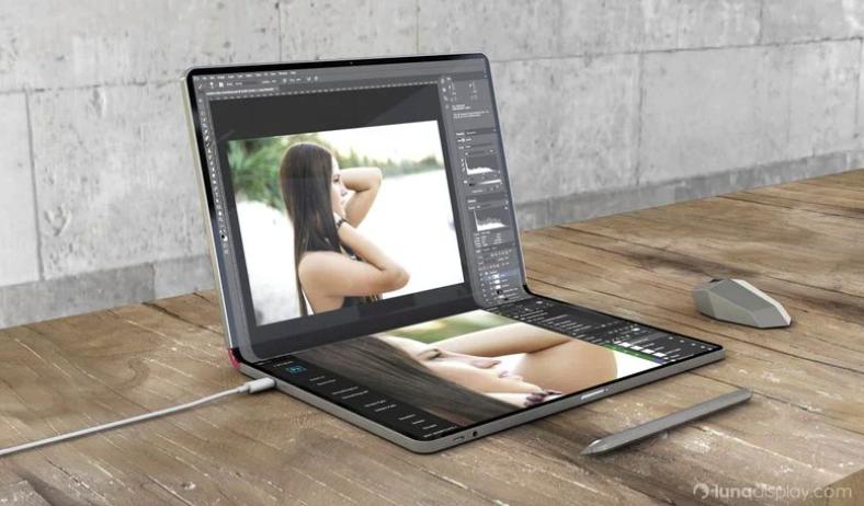 配备可折叠显示屏的MacBook将如何“工作”? 配备可折叠显示屏的MacBook将如何“工作”?