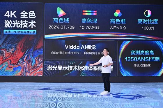 投影画质卷王诞生 Vidda 4K激光投影C1拒绝亮度虚标 投影画质卷王诞生 Vidda 4K激光投影C1拒绝亮度虚标