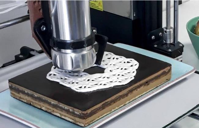 数字烹饪来了!3D打印蛋糕色香味俱全 数字烹饪来了!3D打印蛋糕色香味俱全