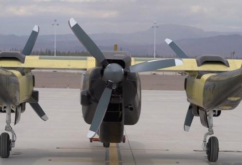 最大航程6500公里 新疆首次大型无人机增水作业开展 最大航程6500公里 新疆首次大型无人机增水作业开展