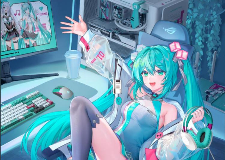 冲破次元壁!初音未来梦幻联名丨华硕ROG DAY暨2025新品发布会 冲破次元壁!初音未来梦幻联名丨华硕ROG DAY暨2025新品发布会
