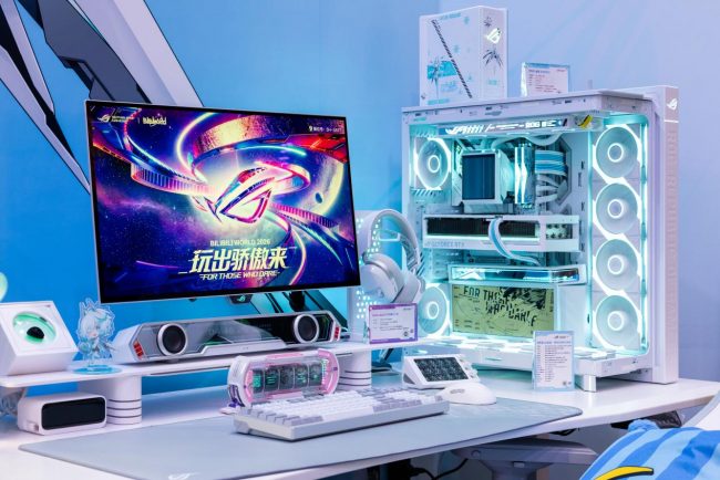 BW2026燃动一夏，ROG电竞显示器矩阵诠释“玩创宇宙”